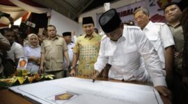 Ilustrasi Probowo saat peresmian (Photo: google)