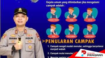 Polres Sumenep Ajak Masyarakat Waspada Campak, Kenali Gejala dan Lakukan Pencegahan
